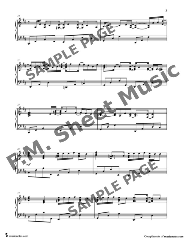 Changes (Intermediate Piano) By Lauv F.M. Sheet Music Pop